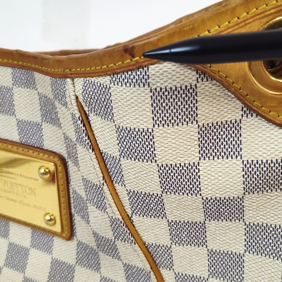 Louis Vuitton Galiera Damier Azur Shoulder Bag - Picture 13 of 16